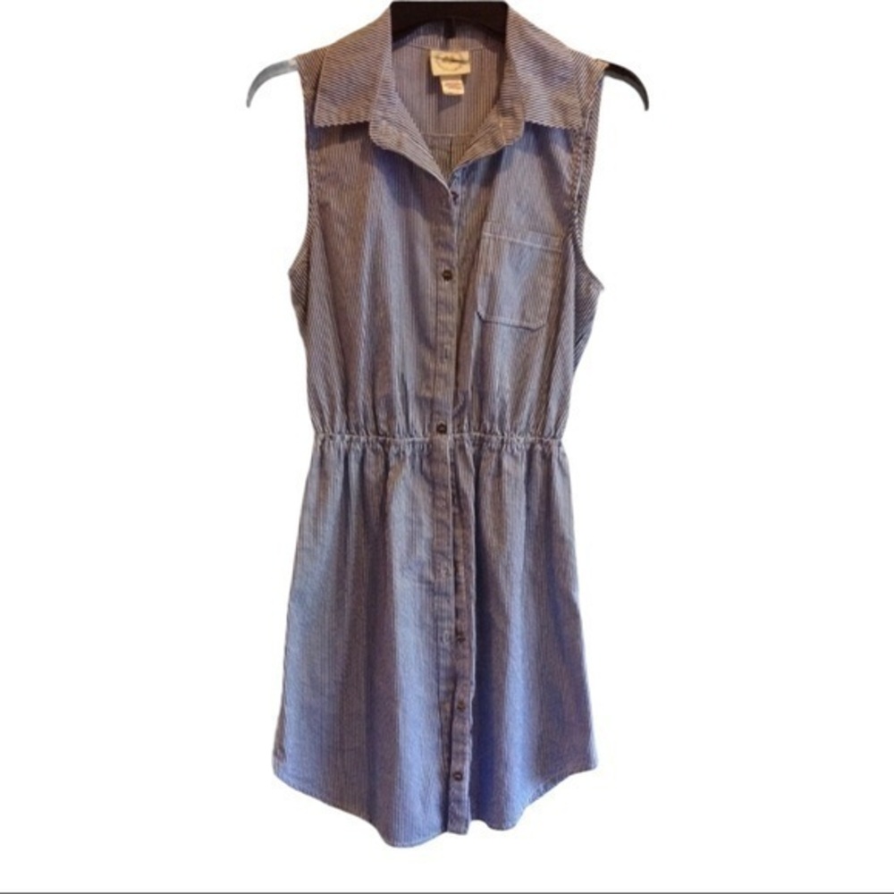 Belle de jour casual pin-stripe dress SzM